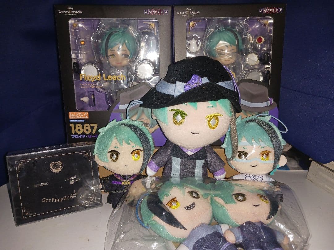 ねんどろいど フロイド・リーチ & ジェイド・リーチ ぬいぐるみリングセット