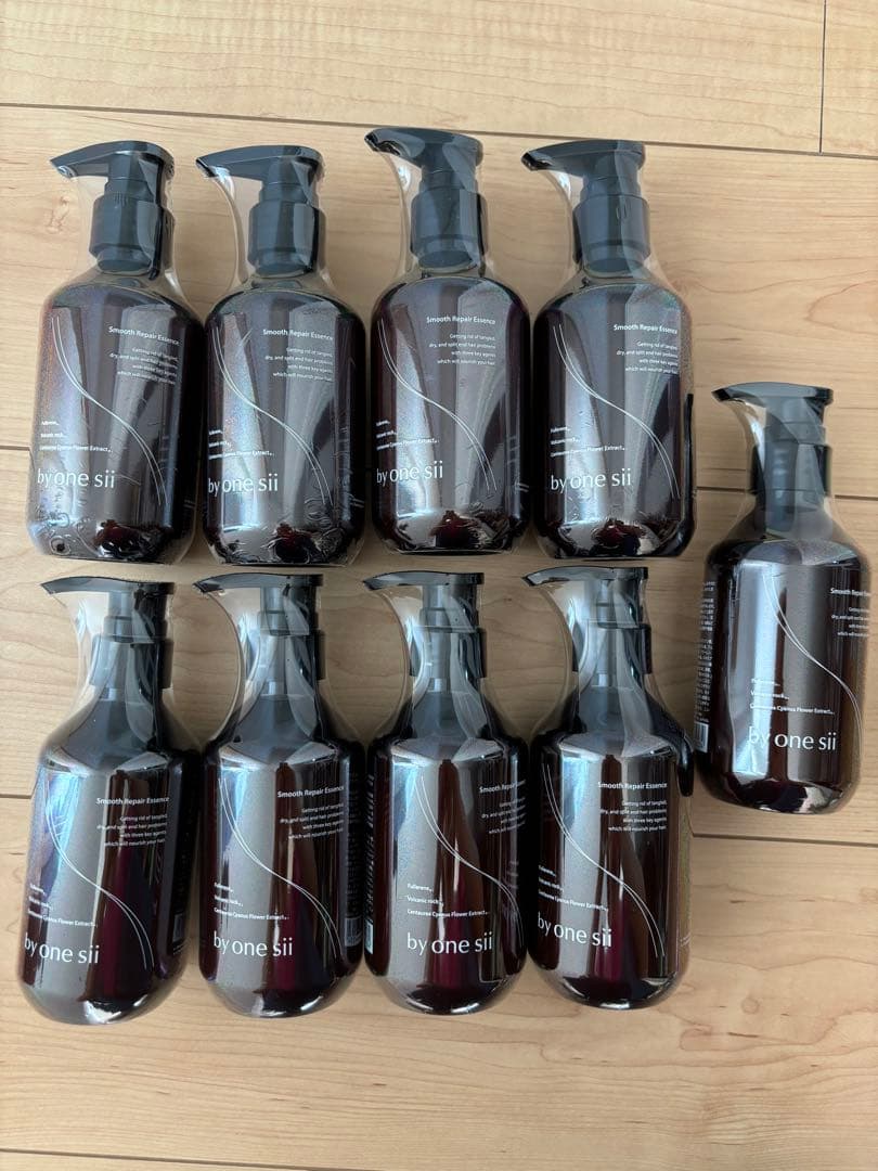 by one sii バイワンシー スムースリペアエッセンス9本セットおまけ付き
