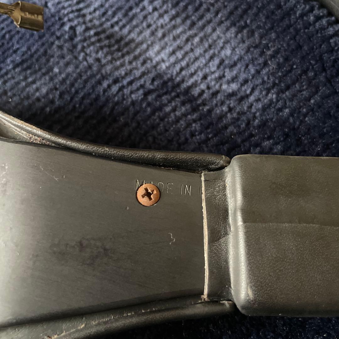 ELEGANZA ステアリング 3本スポーク ブラック　イタリア製