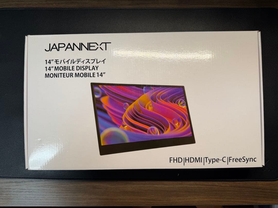 JAPANNEXT 14インチモバイルモニター JN-MD-IPS14F-T