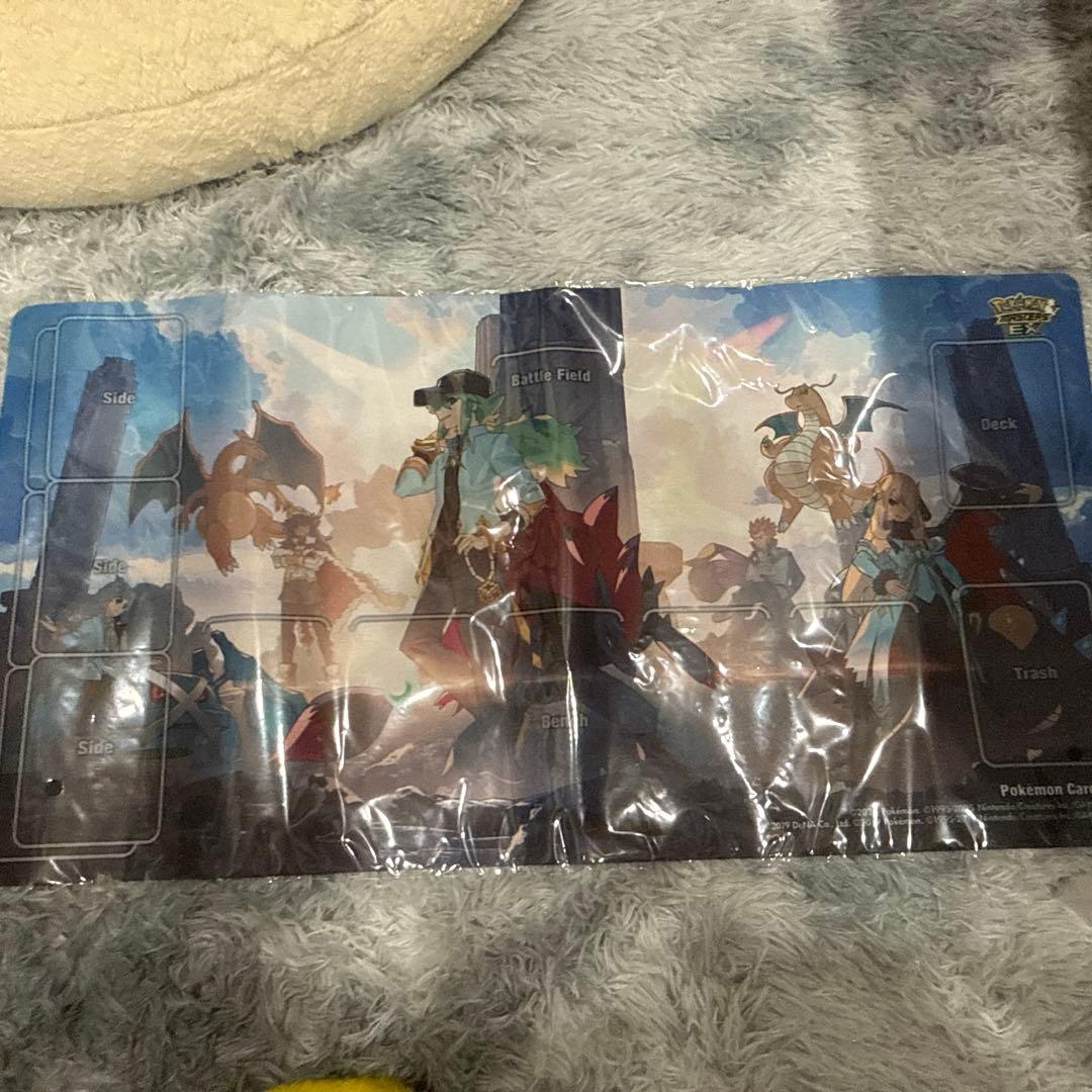 ポケモンマスターズ ポケマス ポケカ プレイマット N ダイゴ シロナ