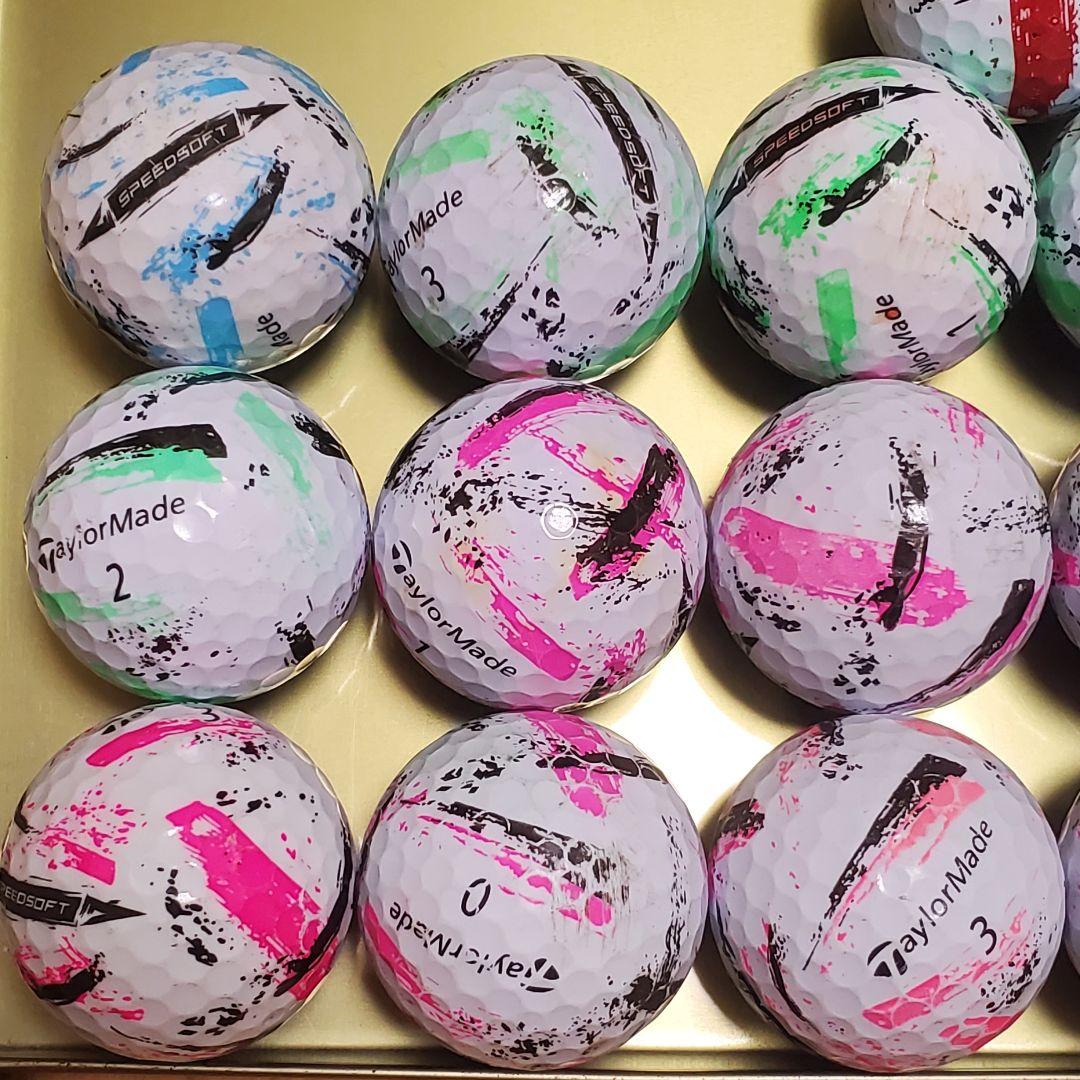 テーラーメイドロストボール年式種類混合 練習用 82個