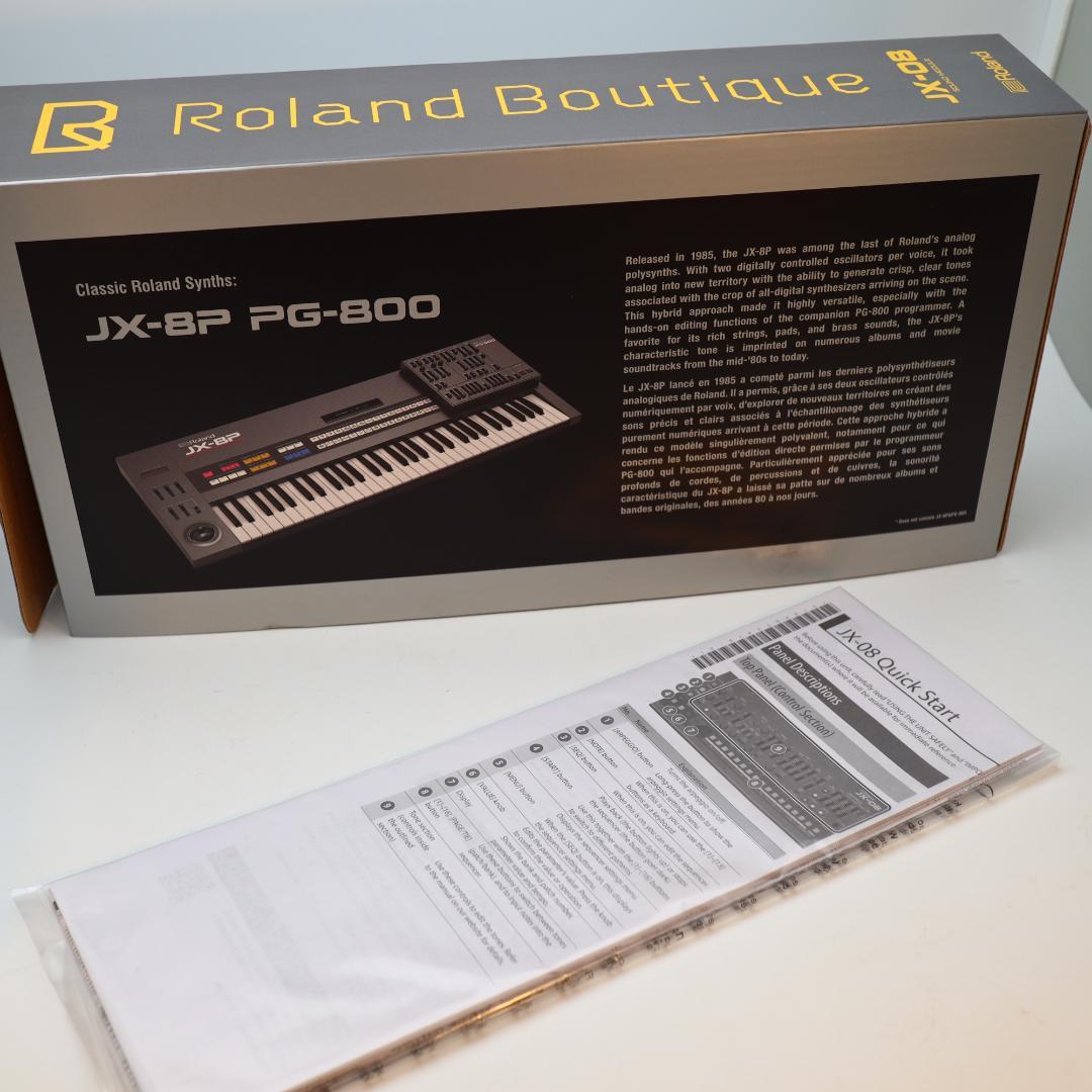 ローランド Roland Boutique JX-08　美品　元箱有　不具合あり