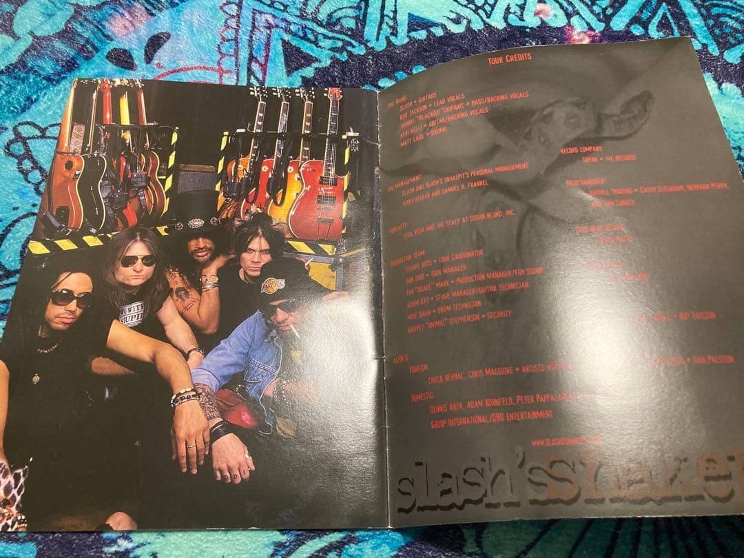 Slash's Snakepit Ain't Life Grandツアーパンフレ