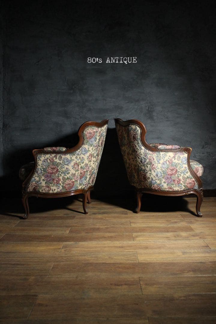 首都圏送無料〜80年代アンティーク　ソファ　テーブルセット　エスハウスインテリア