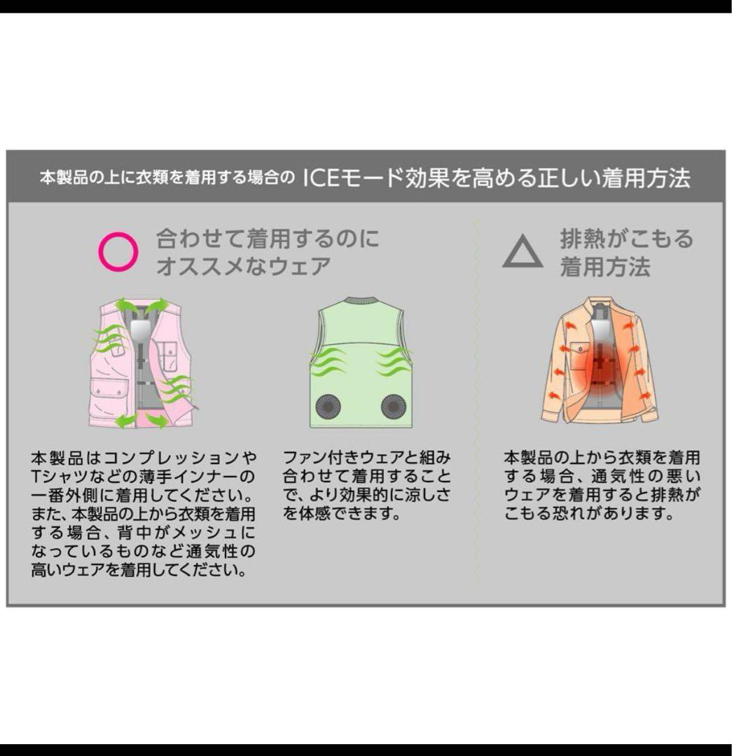 ウィンドコアアイス×ヒーターペルチェベストプロ2 スペシャルエディション　限定品