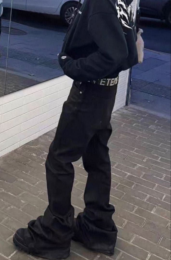 rick owens，opium風ワックスデニム　30-32