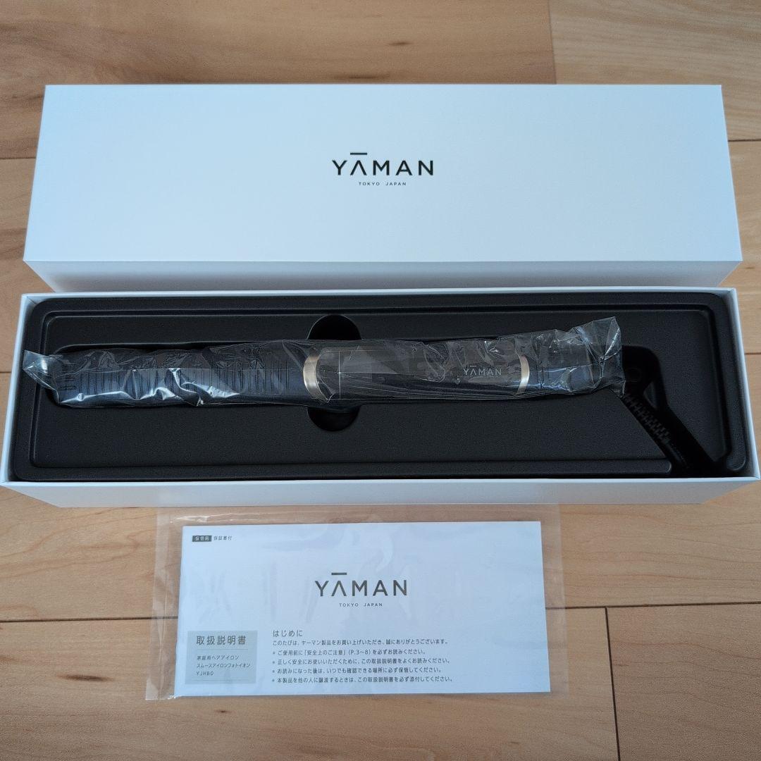 【新品未使用】YAMAN スムースアイロンフォトイオン　YJHBOL　ヤーマン