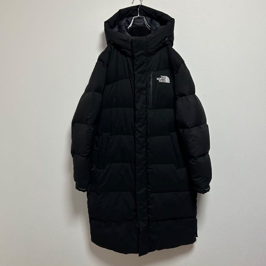 日本未入荷　海外限定　ノースフェイス　ホワイトレーベル　ロングダウンコート 黒