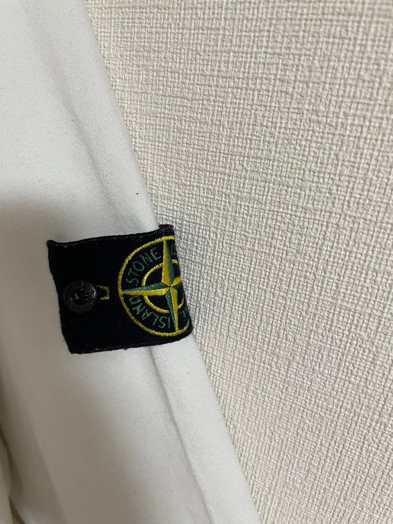 団*虫様 STONE  パーカー　ホワイト　ストーンアイランド　XL