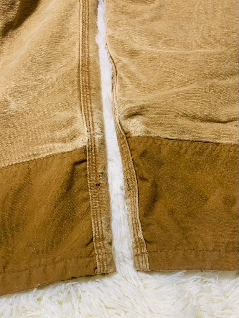 カーハート　ダブルニー　ダックオーバーオール　裏キルティング　54×32