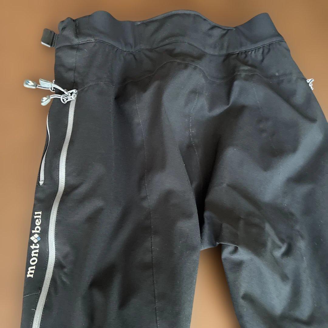 スキー用パンツ 黒 耐水性