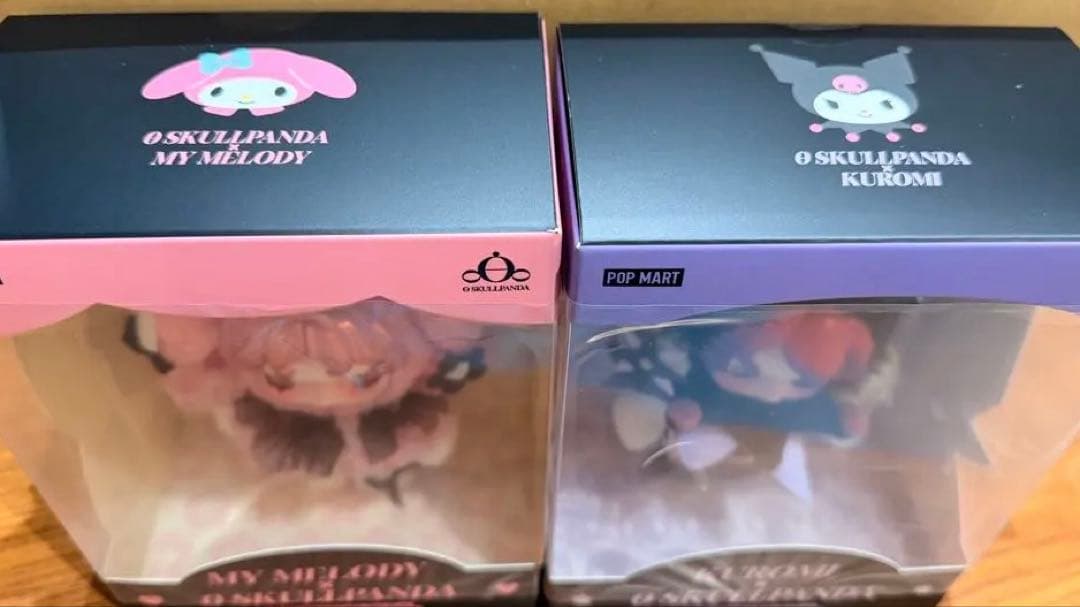 My Melody × O Skullpanda ぬいぐるみ2個