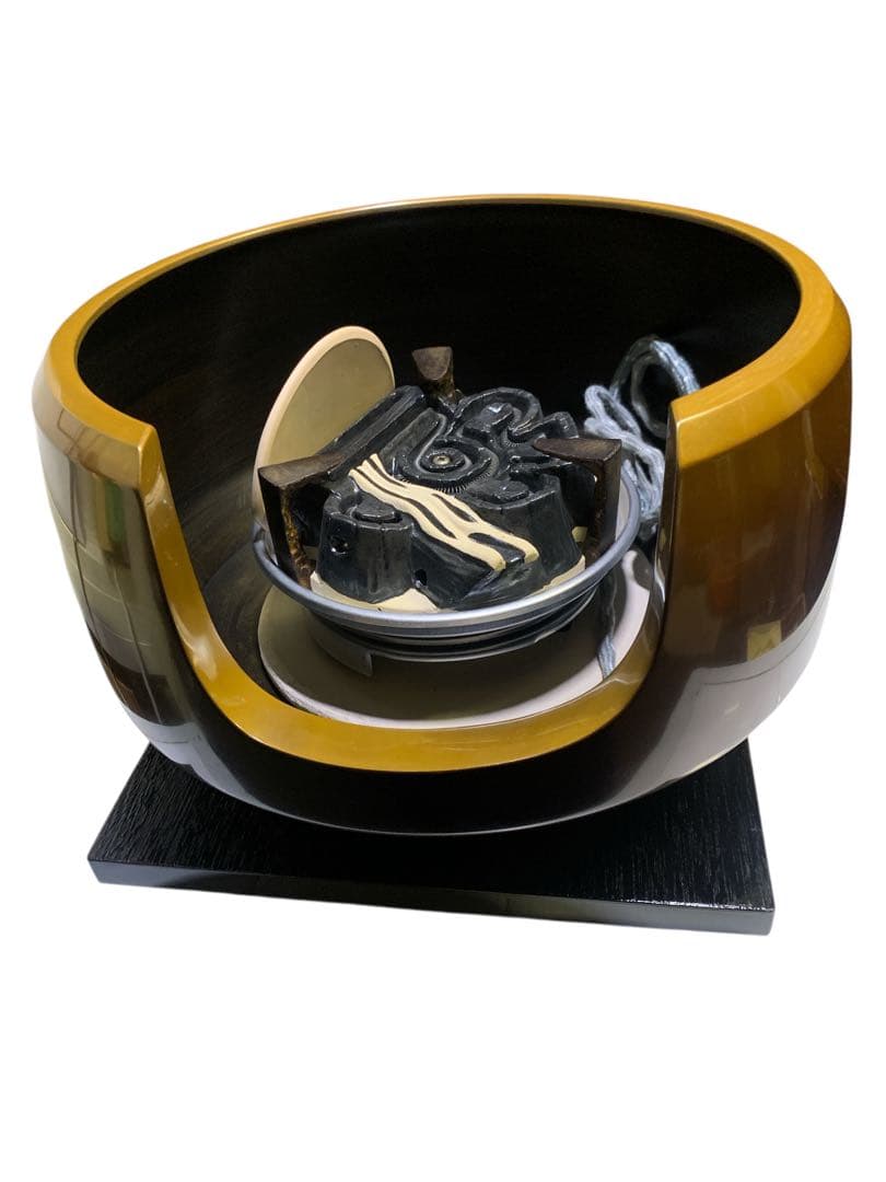 野々田商店 野々田式炭型電熱器 茶道具 風炉(前瓦・敷板付)