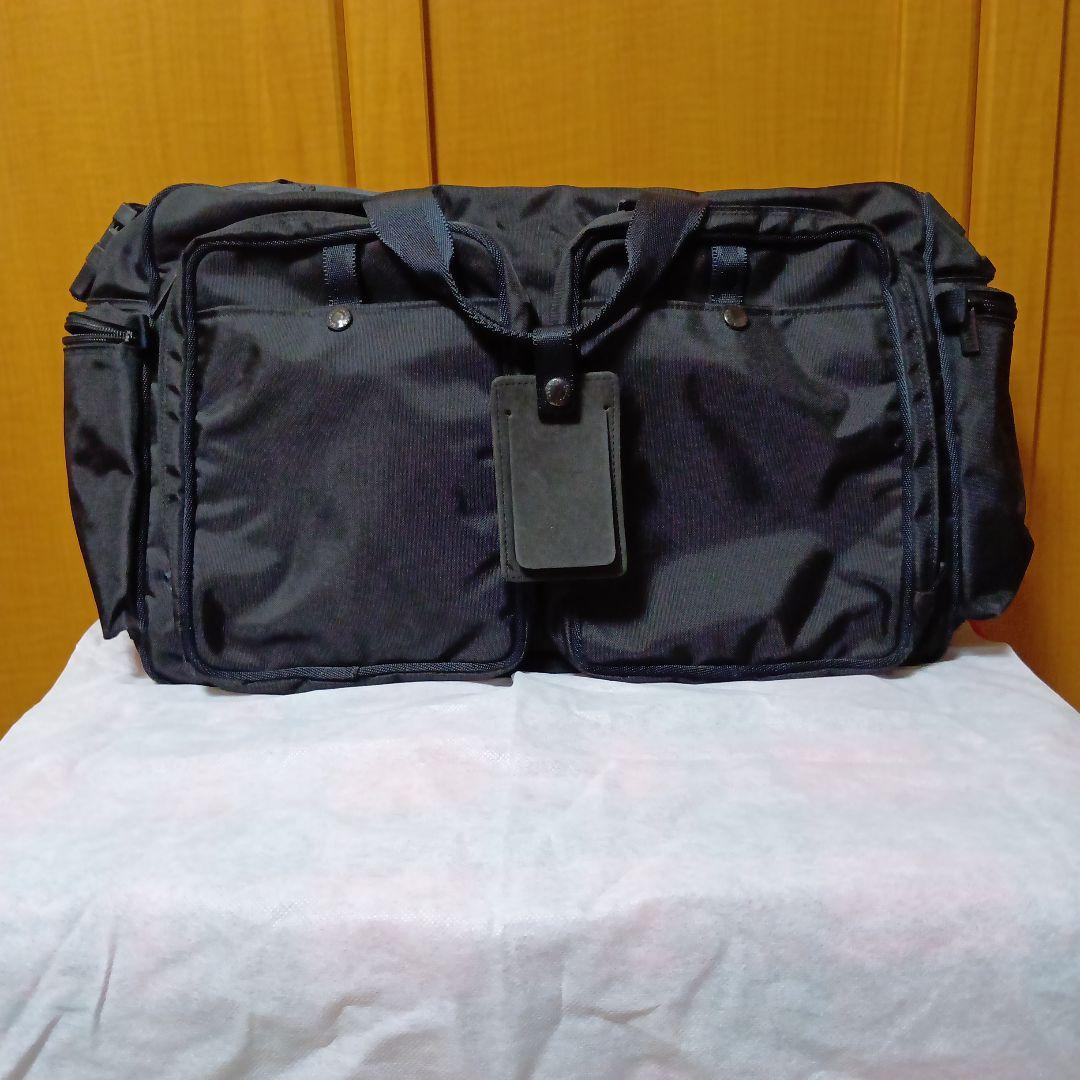 SAZABY ナイロン収納ポケット外　内多く2ウェイボストンバッグ❣️