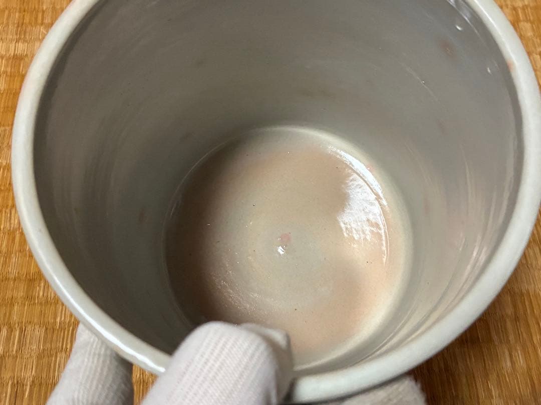 茶道具 陶器 水指 共箱 【森里 陶楽】作