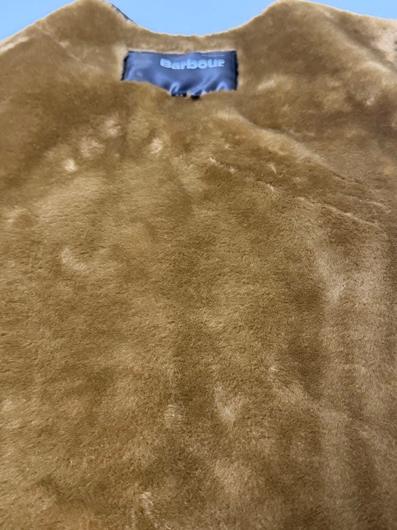 Barbour ファーベスト サイズ38 ポケット付き　バブアー