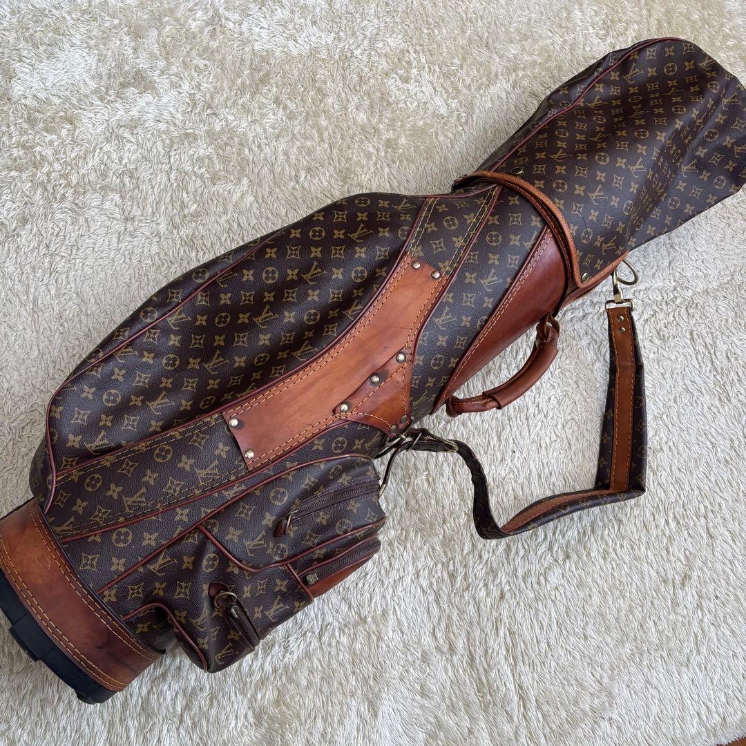 逸品　ルイ・ヴィトン ゴルフ　キャディーバッグ モノグラム　ヴィンテージ