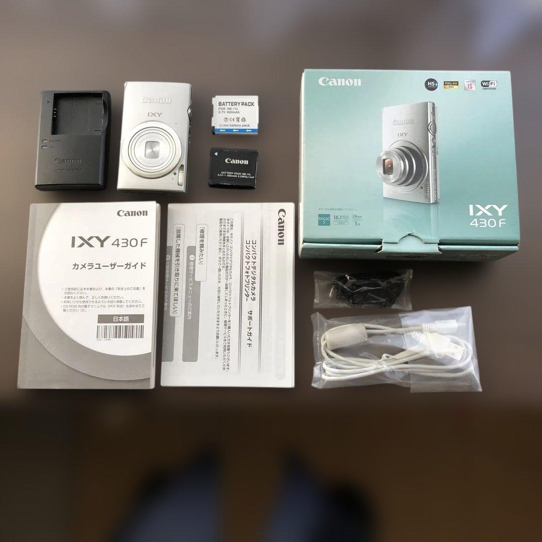 Canon IXY430f シルバー　中古品
