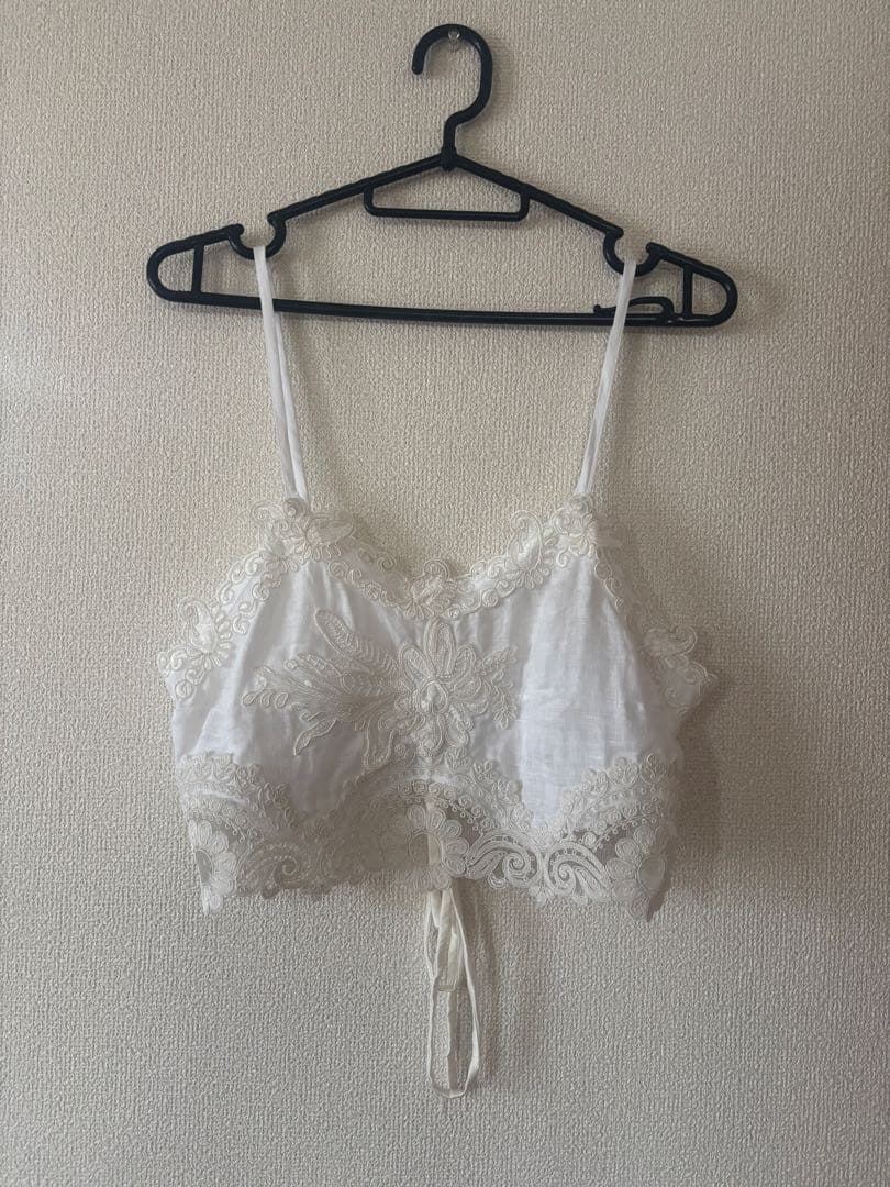 MYKONOS /マウリツィオ ミコノス レースキャミビスチェ