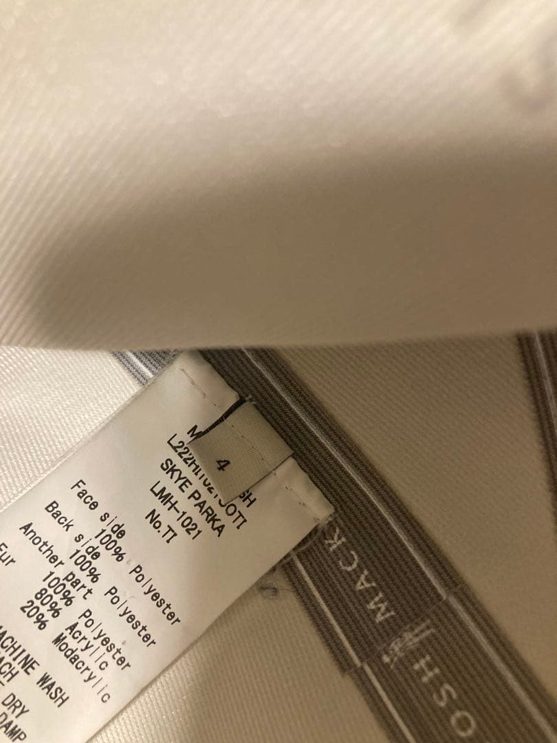 マッキントッシュ mackintosh SKYE PARKA スカイパーカー 4