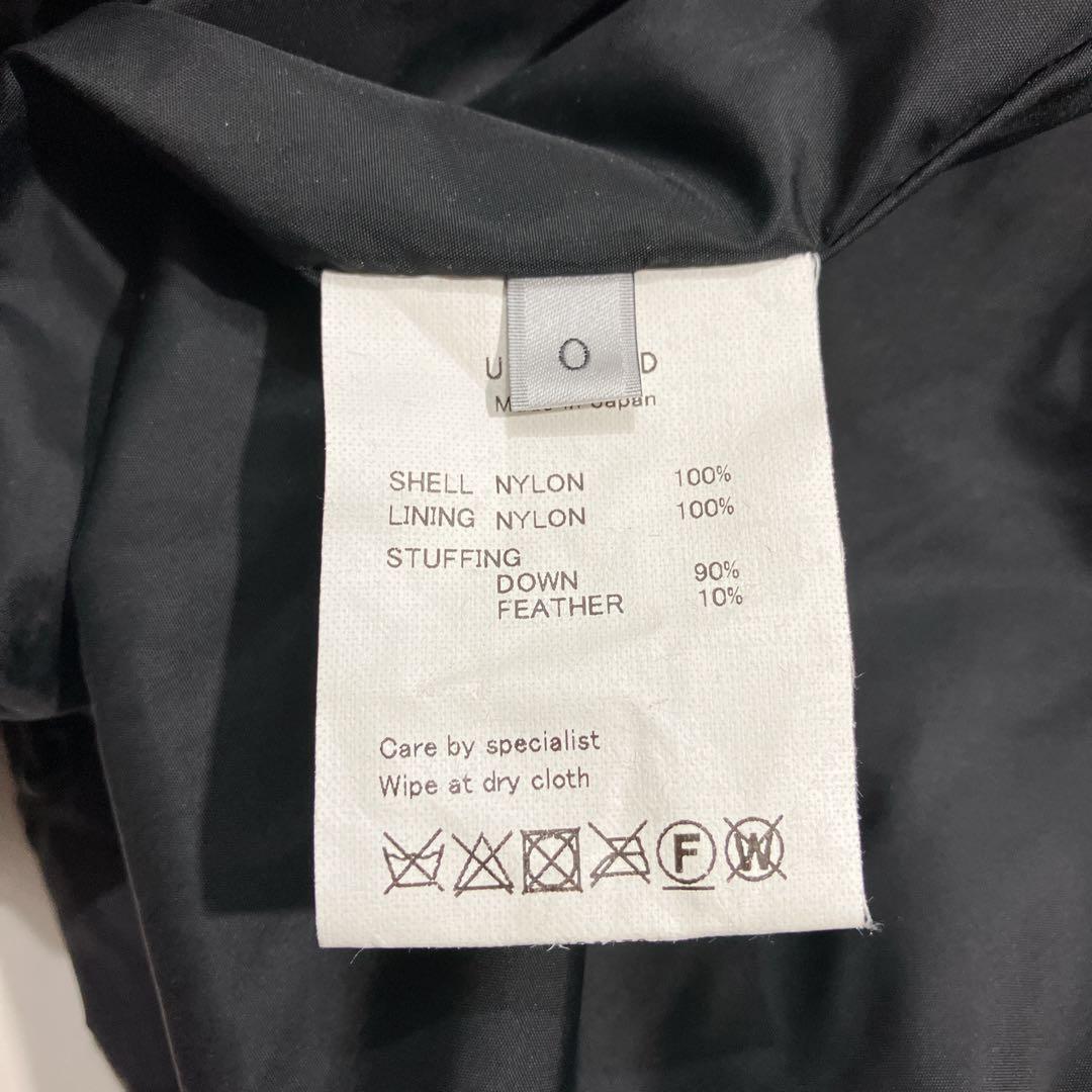【新品•タグ付き】23SW UNUSED ナイロン　ダウンジャケット　撥水加工
