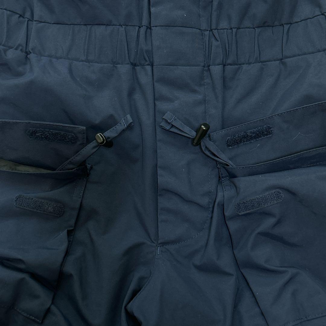 【ママさん】ノースフェイス スクープビブ スノーパンツ 紺 150