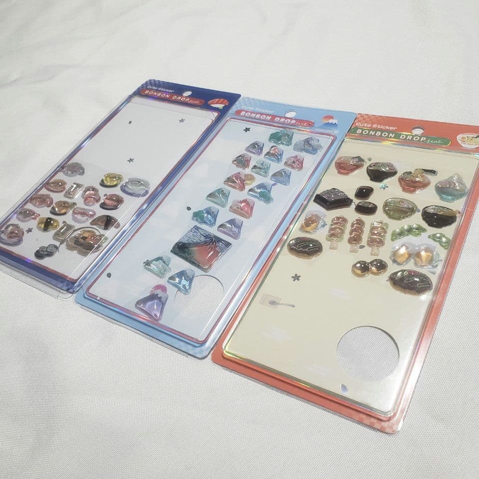 おすそわけ　ボンボンドロップシール他　大量