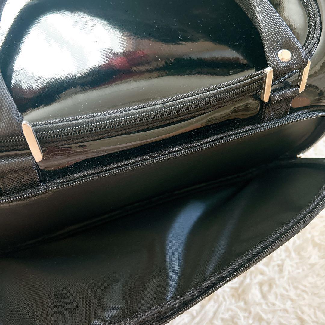 未使用に近い　Munsingwear ボストンバッグ エナメル 2way ゴルフ