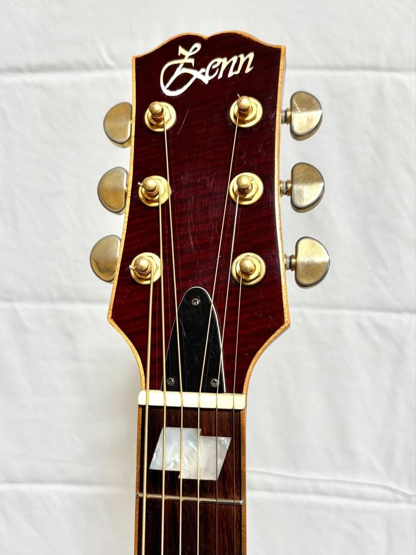 【新品弦張替済】Zenn エレアコ ZF33CE fホール グローバーペグ