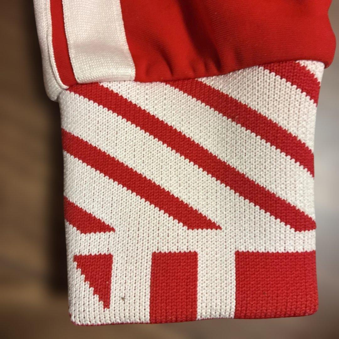 マークアンドロナ　ジャンバー　サイズ34 赤　ティー付き