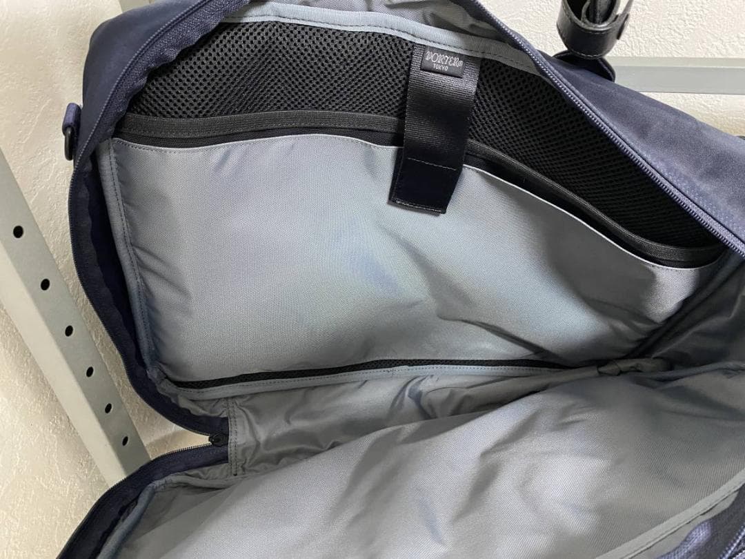 新品同様 PORTER TIME タイム 3WAY ブリーフケース 2層式