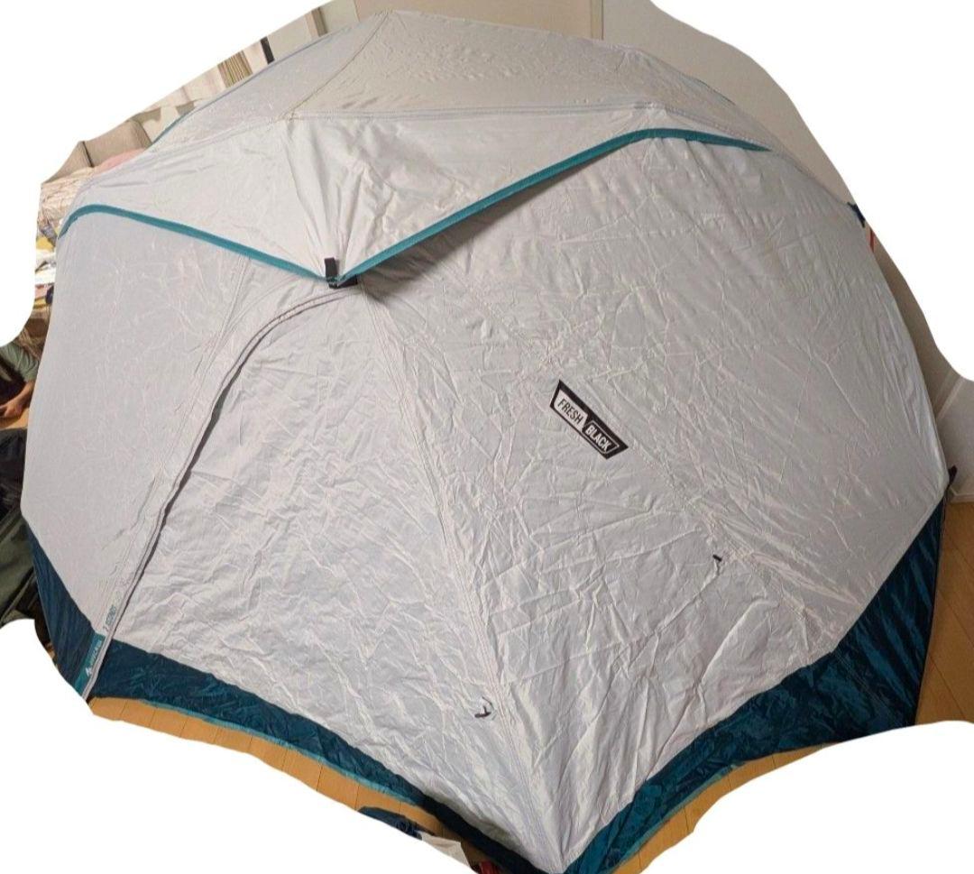 QUECHUA テント 2 SECONDS EASY FRESH&BLACK