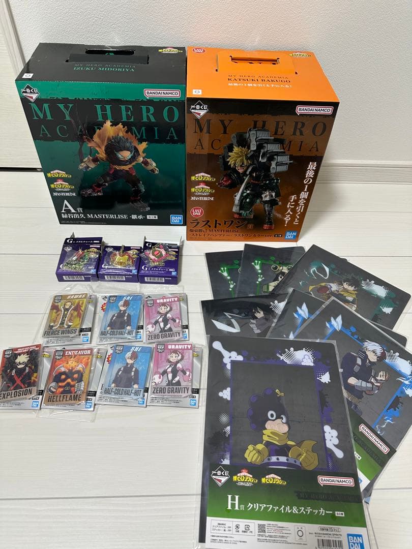 一番くじ　ヒロアカ　連なる星霜　A賞、ラストワン　セット