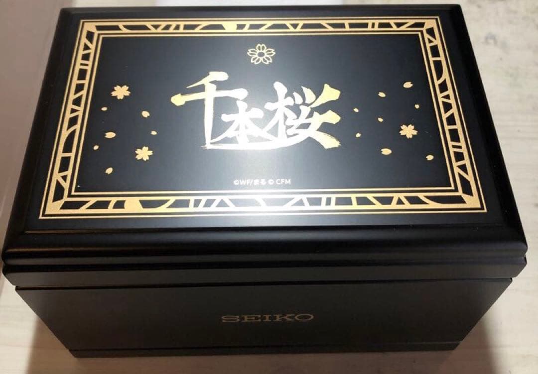 ☆新品未使用☆セイコー×初音ミク 千本桜コラボウォッチ オルゴール付き 腕時計