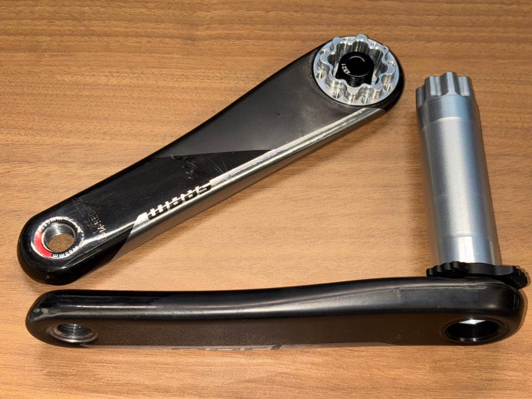 SRAM RED D1 165mm 330g 軽量カーボンクランク