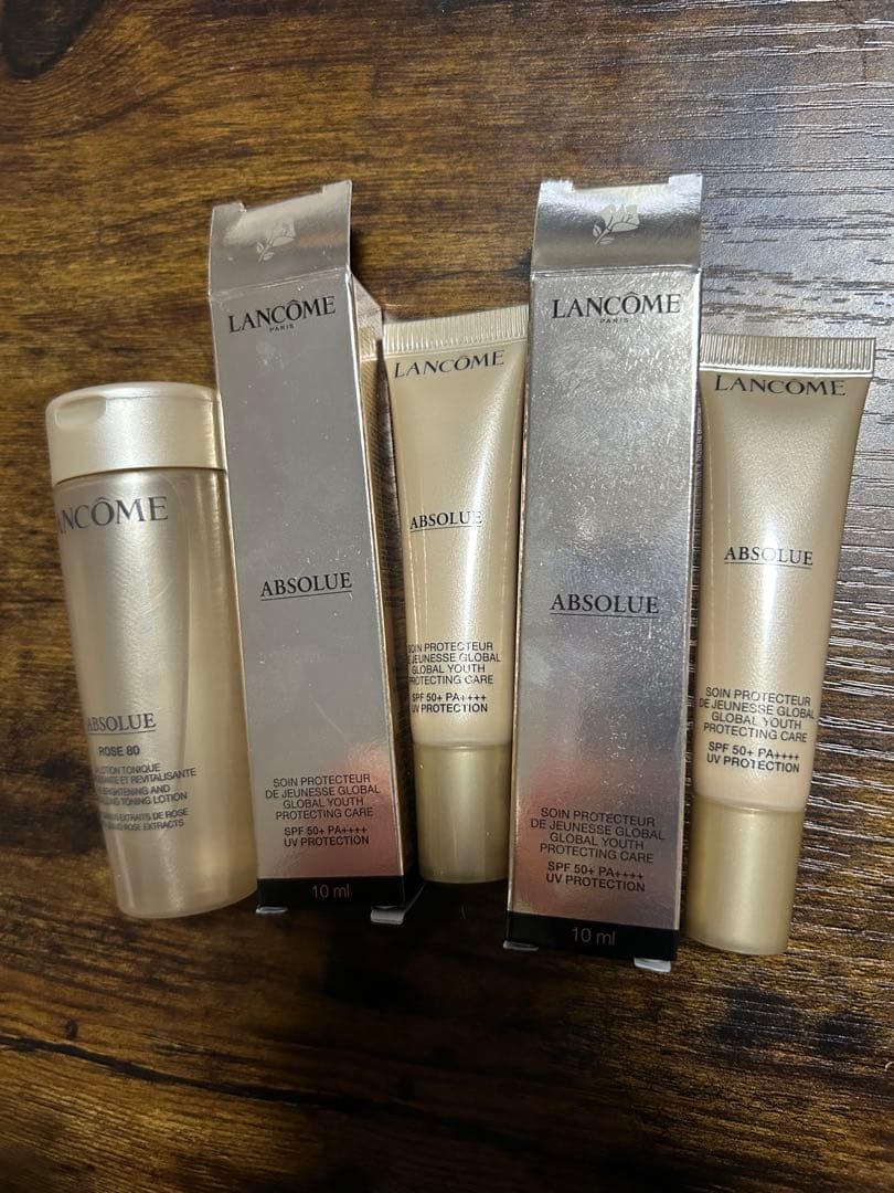 LANCOME ABSOLUE 化粧水 日焼け止め乳液