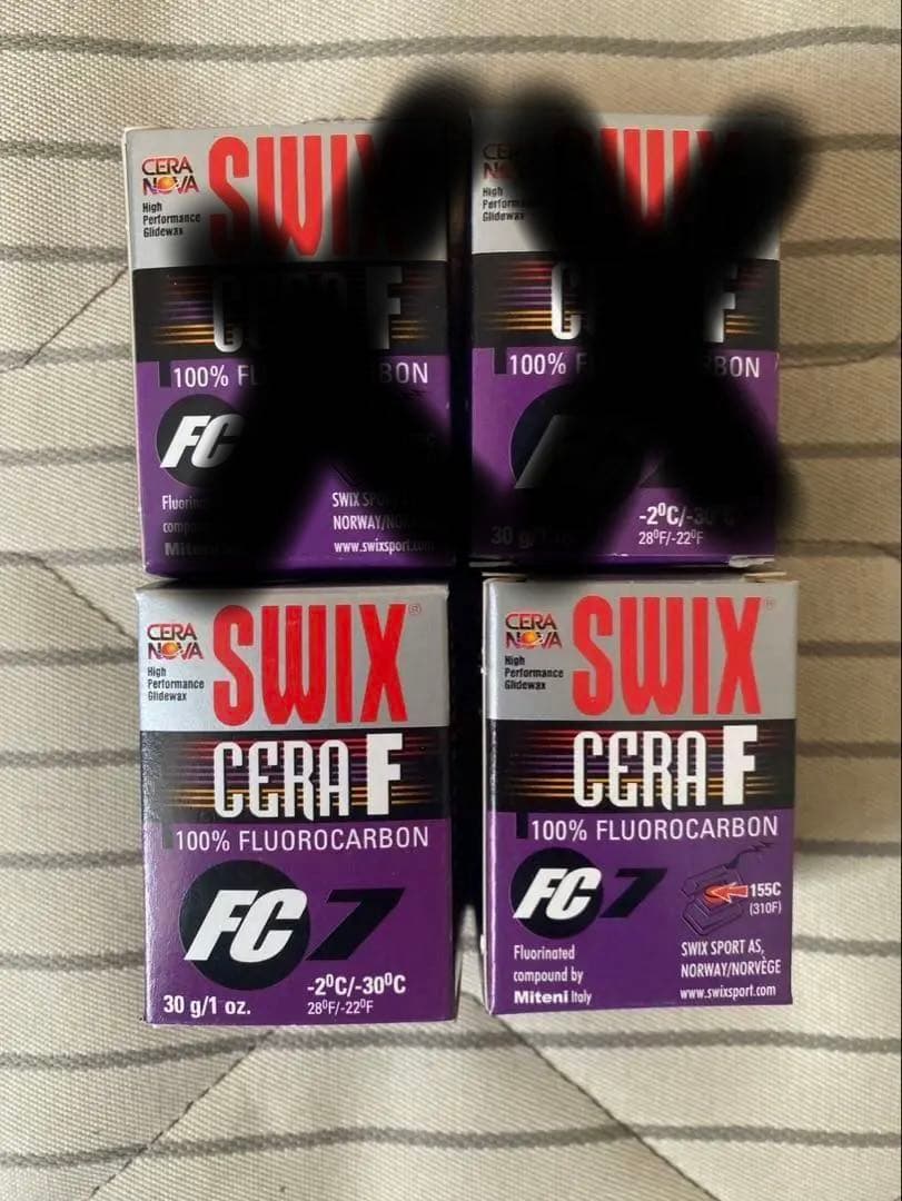 SWIX CERA F FC7 100% フルオロカーボン 30g