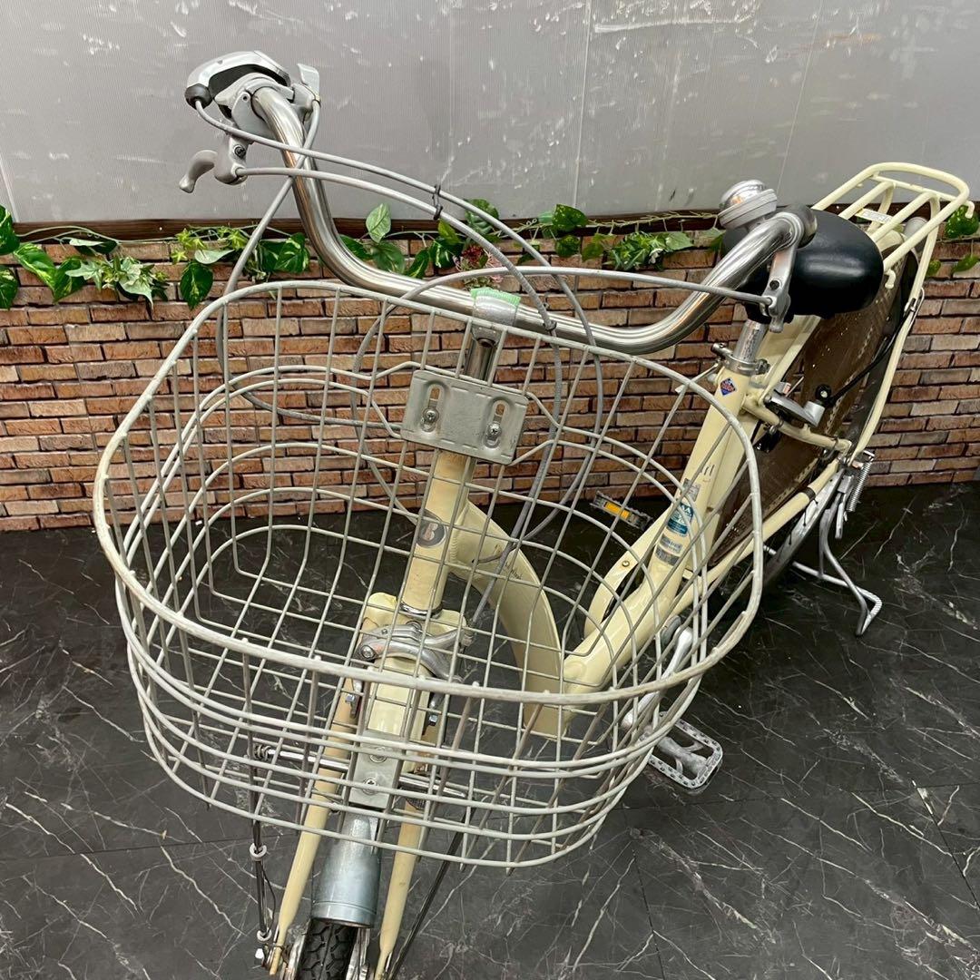 【79】一般車 ママチャリ ブリヂストン BEAUTEボーテ クリーム