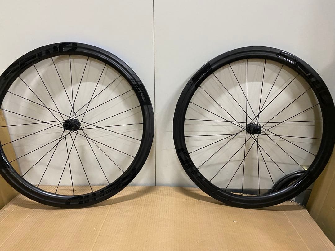 FFWD F4D ディスク用カーボンホイール　シマノ11速　※ホイールバック付き