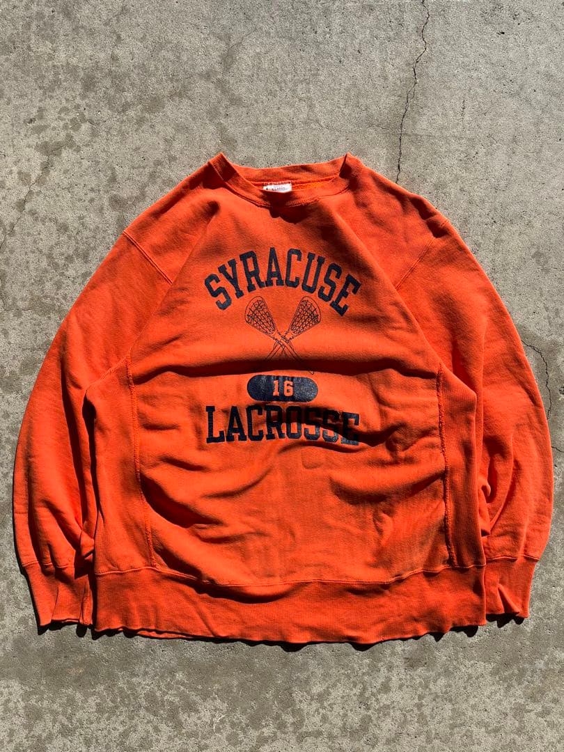 80s Champion Reverse Weave リバース　オレンジ　XL