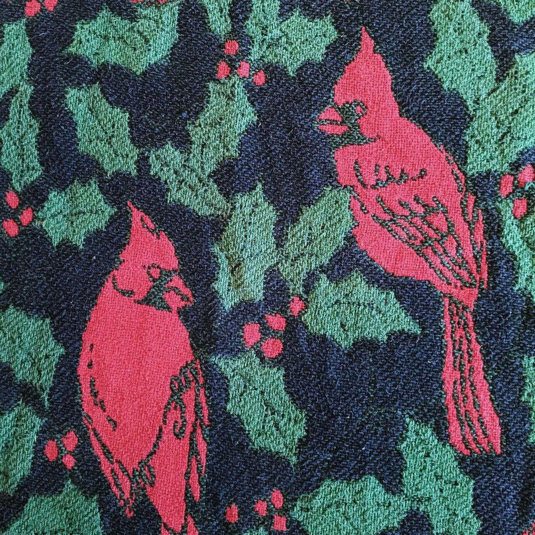 【※める】80s USA ブランケット ヴィンテージラグ　タペストリー