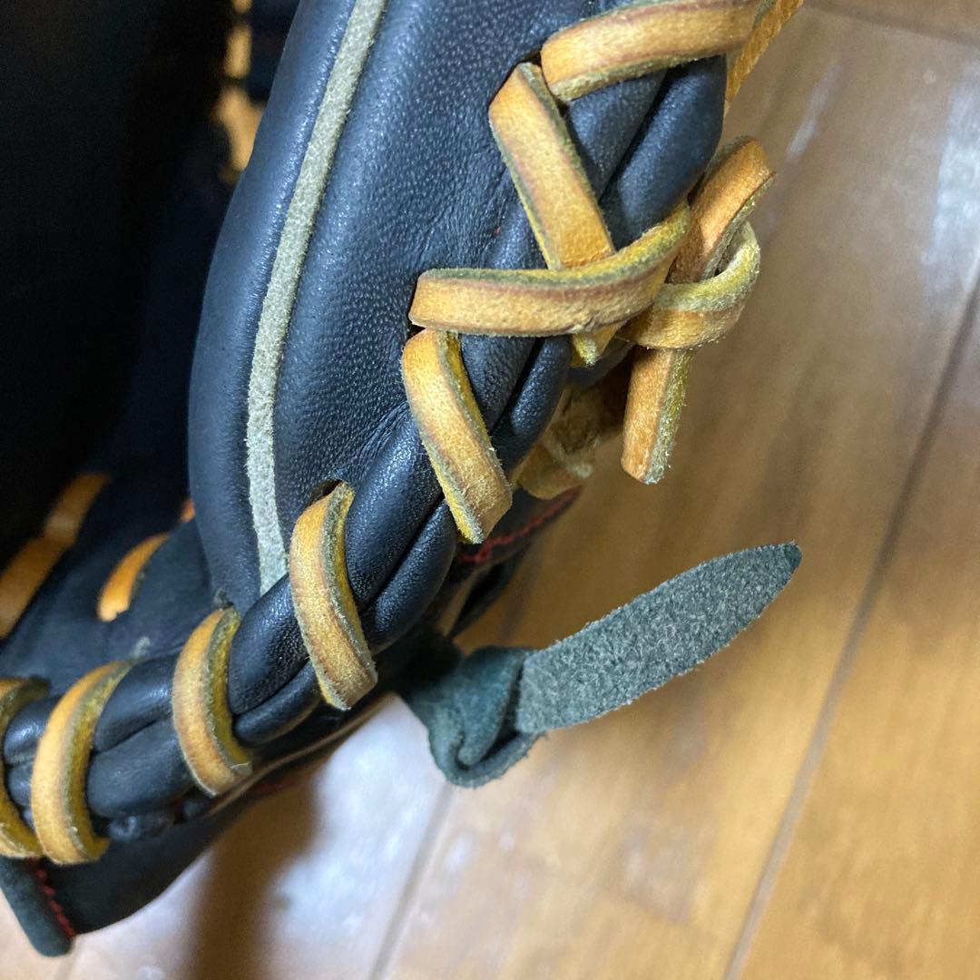 キャッチャーミット⭐︎ハタケヤマ⭐︎少年軟式用⭐︎袋付き