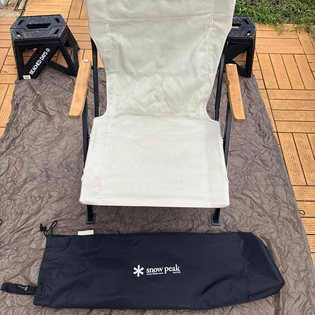 スノーピーク　チェア　グレー