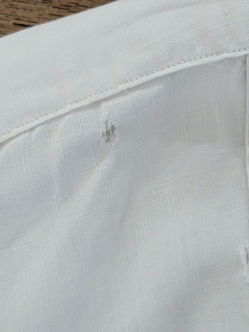 d*2様 Antique French linen アンティーク シャツワンピー