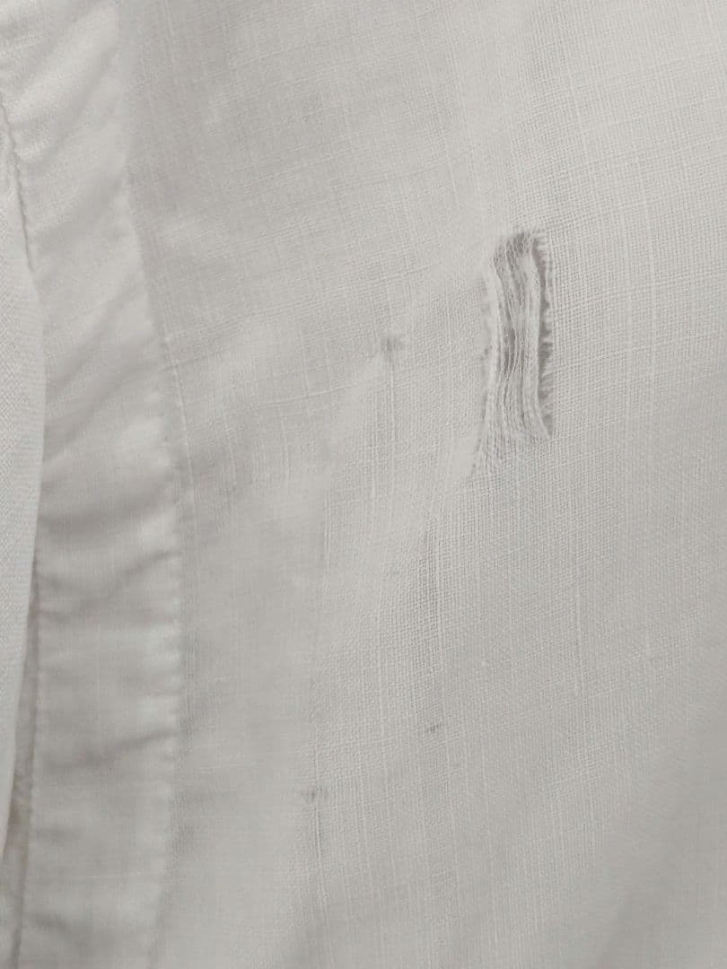 d*2様 Antique French linen アンティーク シャツワンピー