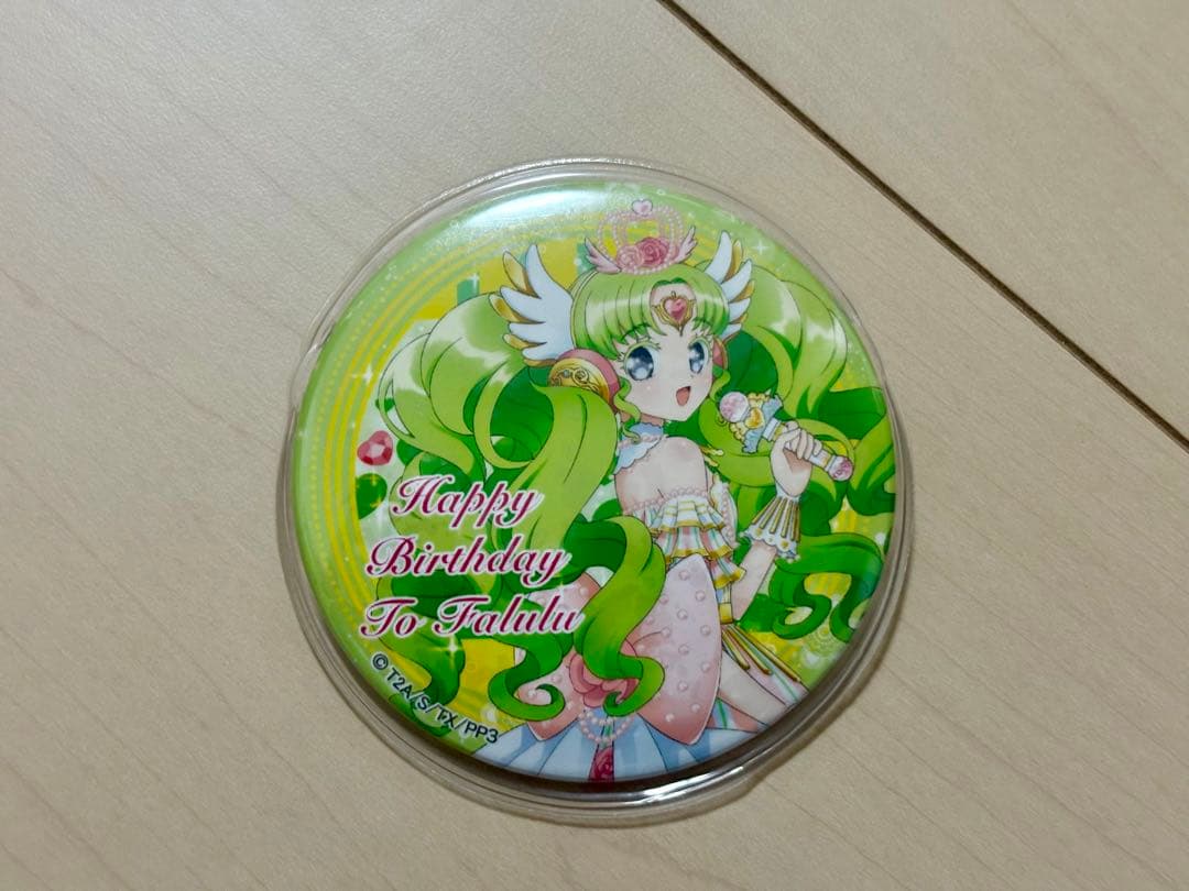 プリパラ ファルル　バースデー　缶バッジ