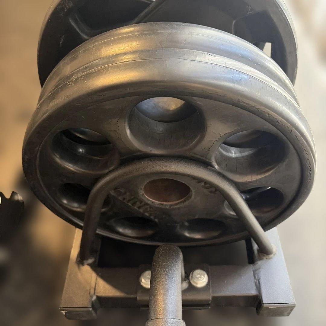 【定価35,200円】IVANKOイヴァンコオリンピックラバープレート10㎏×2