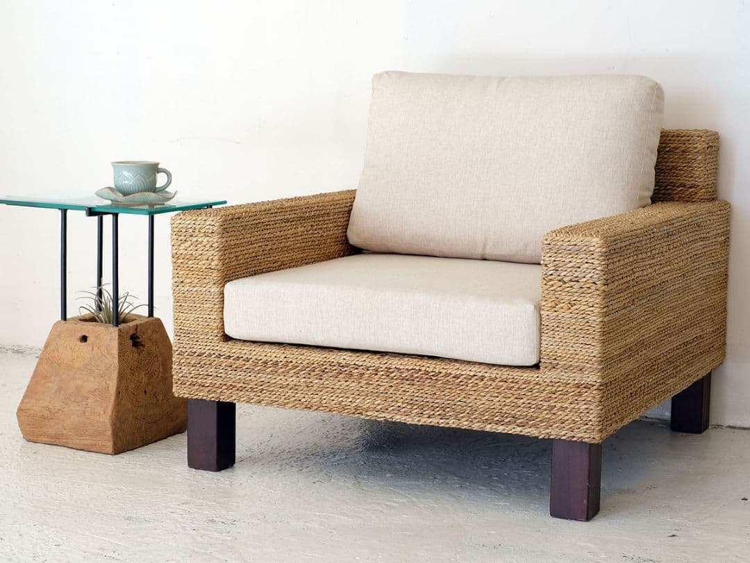 KAJA FARGO/オミソファ 1人掛け オットマン付き