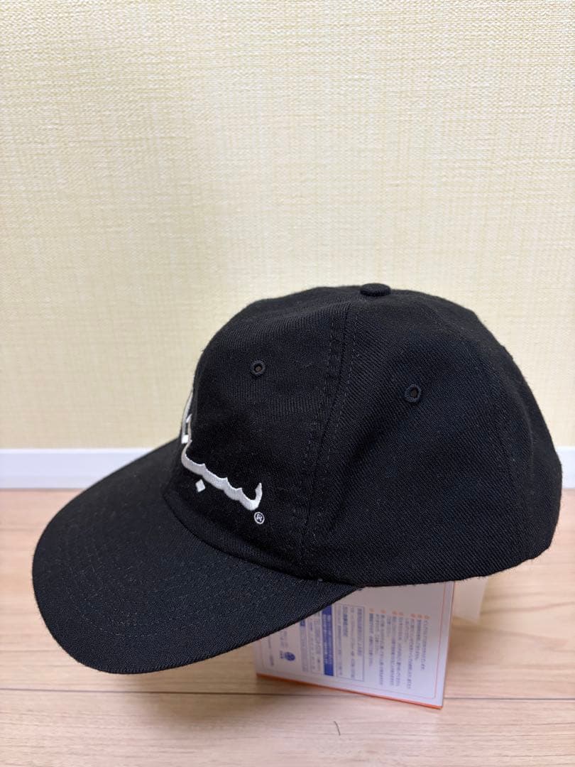 17AW SUPREME Arabic Logo 6-Panel CAP 黒